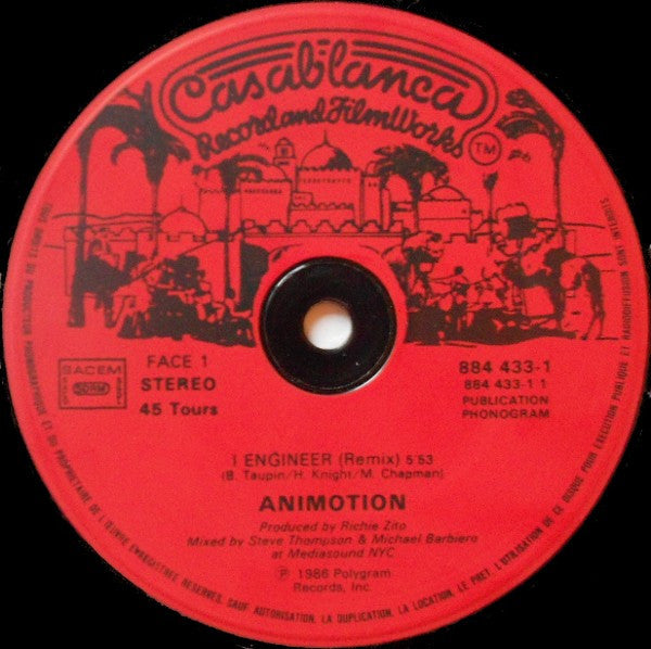 Animotion : I Engineer (12", Maxi)