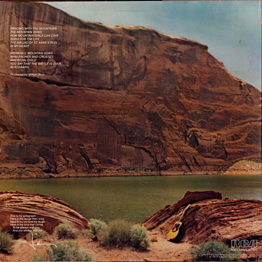 John Denver - Autograph vinyl record, LP (Mint (M)) | Lulo Records