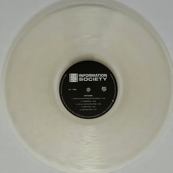 Information Society : Information Society (LP, Album, Ltd, RE, Cle)