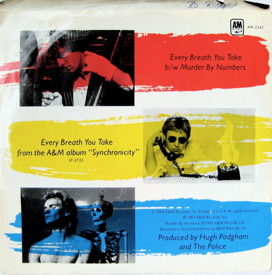 The Police : Every Breath You Take (7", Single, Mon)