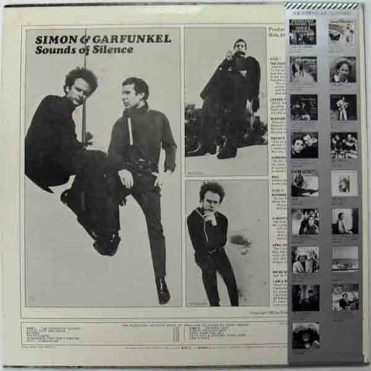 Simon & Garfunkel : Sounds Of Silence (LP, Album, RE)