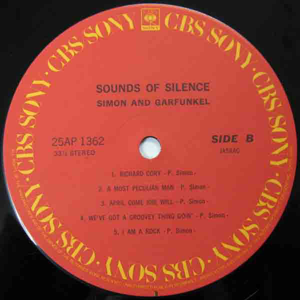 Simon & Garfunkel : Sounds Of Silence (LP, Album, RE)