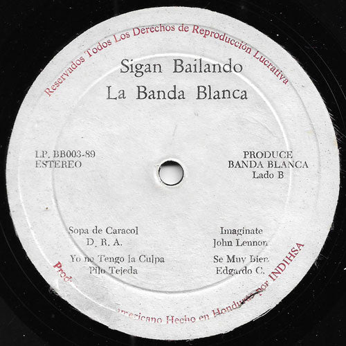 Banda Blanca : Sigan Bailando (LP, Album)