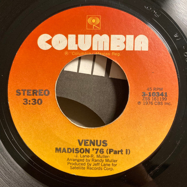 Venus (21) : Madison '76 (7")