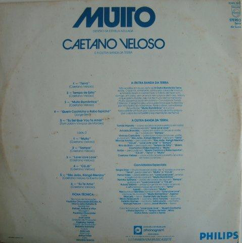 Caetano Veloso & A Outra Banda Da Terra : Muito (Dentro Da Estrela Azulada) (LP, Album)