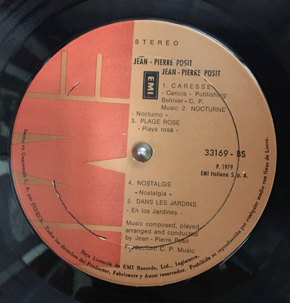 Jean-Pierre Posit : Jean-Pierre Posit (LP, Album)