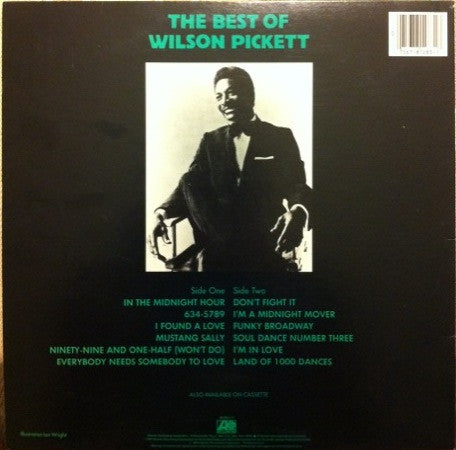 Wilson Pickett - The Best Of Wilson Pickett vinyl record, LP (Near Mint (NM or M-)) | Lulo Records