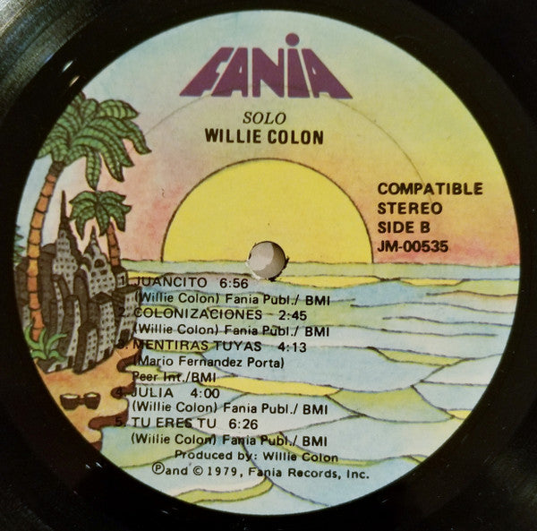 Willie Colón : Solo (LP, Album)