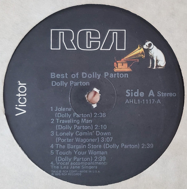 Dolly Parton : Best Of Dolly Parton (LP, Comp, RE, Gat)