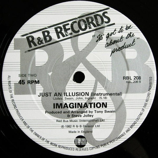 Imagination - Just An Illusion vinyl record, 12" (Very Good Plus (VG+)) | Lulo Records