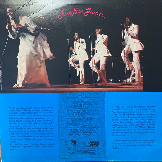 Gladys Knight And The Pips : Juke Box Giants (LP, Comp)