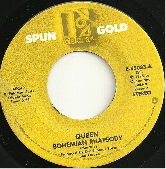 Queen : Bohemian Rhapsody / You're My Best Friend (7", Single)