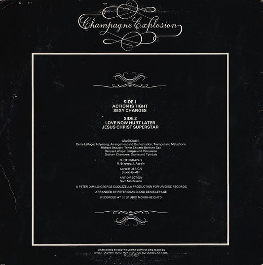 Champagne Explosion : Champagne Explosion (LP, Album)