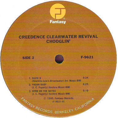 Creedence Clearwater Revival : Chooglin' (LP, Comp, RM, S/Edition, Gat)