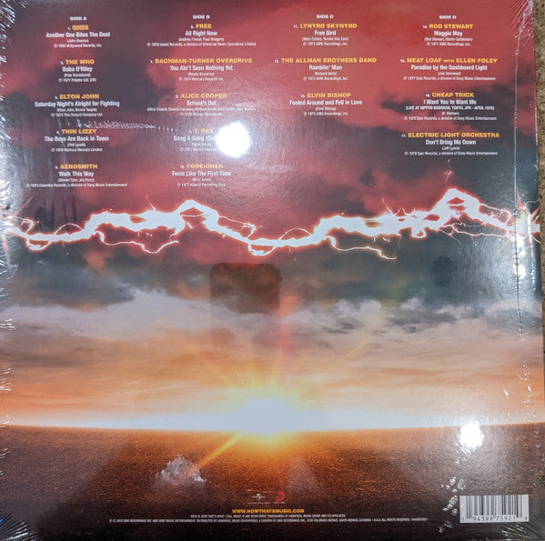 Various : Now That's What I Call Classic Rock (2xLP, Comp, Ltd)