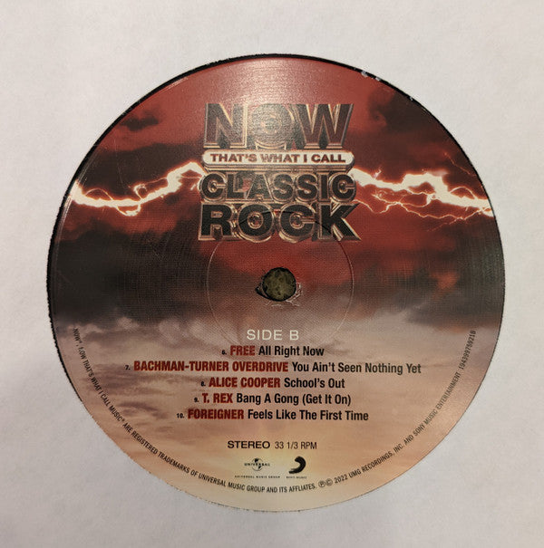 Various : Now That's What I Call Classic Rock (2xLP, Comp, Ltd)