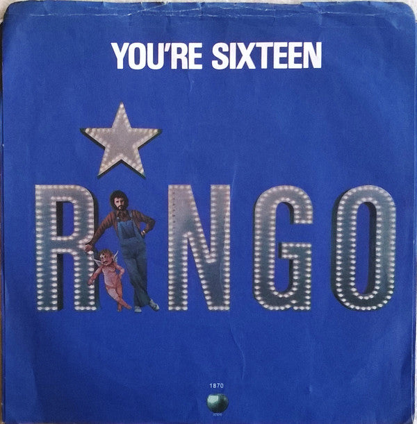 Ringo Starr : You're Sixteen (7", Win)