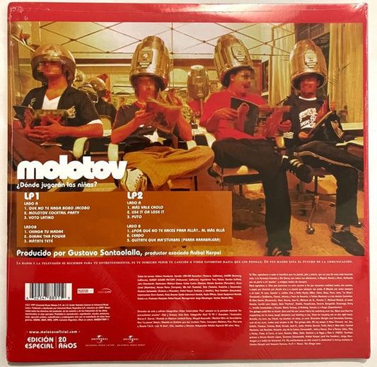 Molotov : ¿Dónde Jugarán Las Niñas? (2xLP, Album, gat)