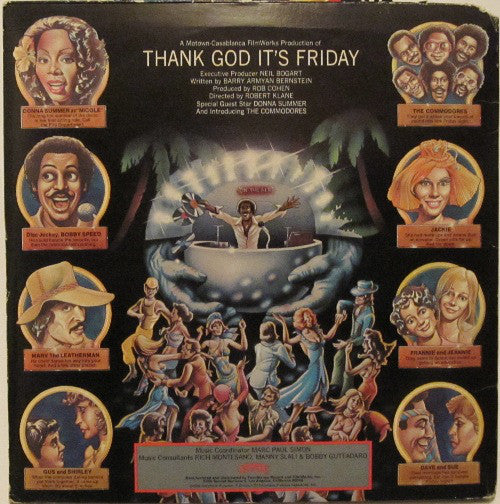 Various - Thank God It's Friday (The Original Motion Picture Soundtrack) vinyl record, 2xLP (Very Good Plus (VG+)) | Lulo Records