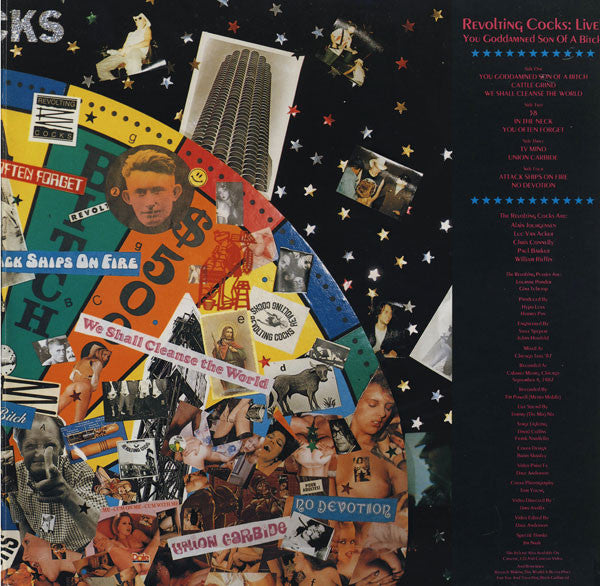 Revolting Cocks : Live! You Goddamned Son Of A Bitch (2xLP, Album)