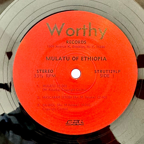Mulatu Astatke : Mulatu Of Ethiopia (LP, Album, RE, RM)