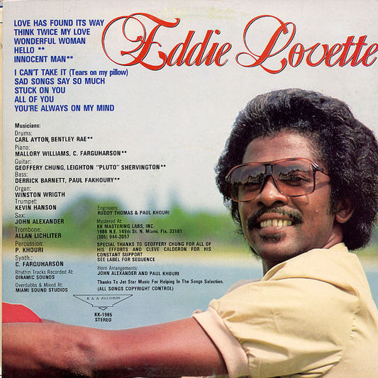 Eddie Lovette : All For You (LP, Album)