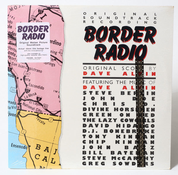 Various : Border Radio (Original Soundtrack Recording) (LP, Comp)