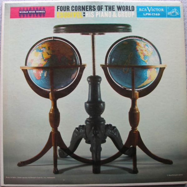 Esquivel, His Piano And Group* : Four Corners Of The World (LP, Album, Mono)
