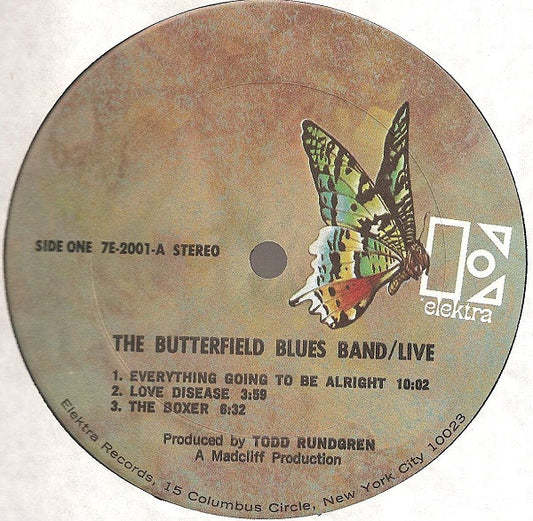 The Butterfield Blues Band* : Live (2xLP, Album)