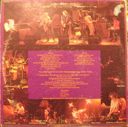 Commander Cody And His Lost Planet Airmen - Live From Deep In The Heart Of Texas vinyl record, LP (Mint (M)) | Lulo Records