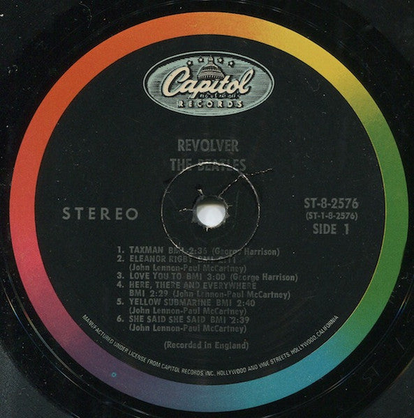 The Beatles : Revolver (LP, Album, Club, RE, Pin)