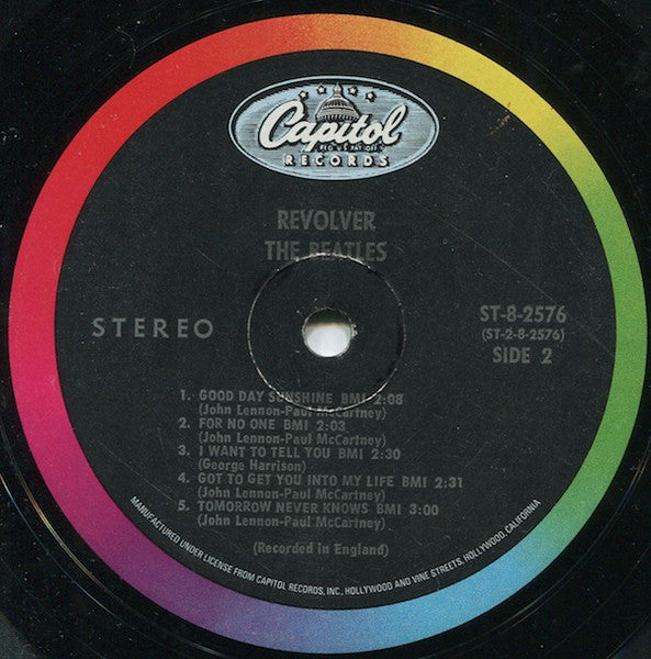 The Beatles : Revolver (LP, Album, Club, RE, Pin)