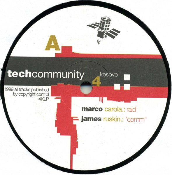 Various : Techcommunity 4 Kosovo (2x12", Comp)