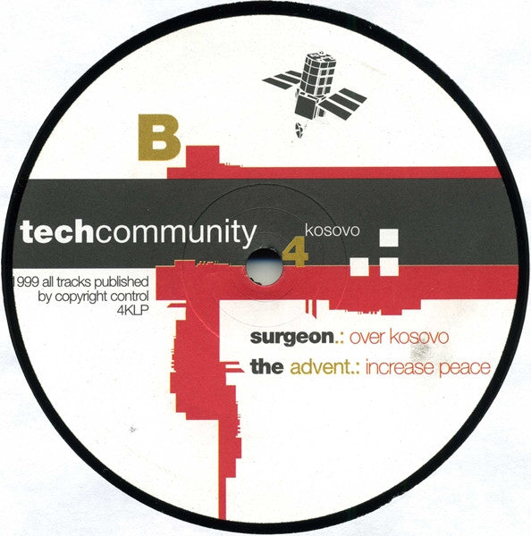 Various : Techcommunity 4 Kosovo (2x12", Comp)