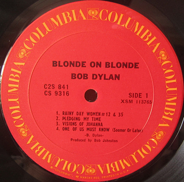 Bob Dylan : Blonde On Blonde (2xLP, Album, RE, Ter)