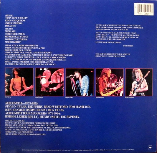 Aerosmith : Classics Live (LP, Album)