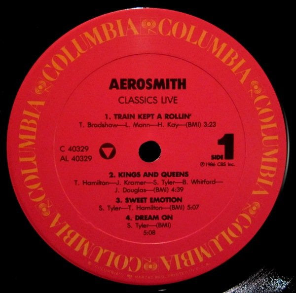 Aerosmith : Classics Live (LP, Album)