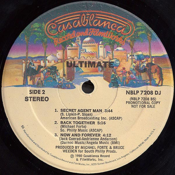 Ultimate (3) : Ultimate II (LP, Album, Promo)