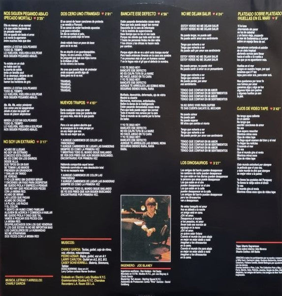 Charly Garcia : Clics Modernos (LP, Album, RE, RM)