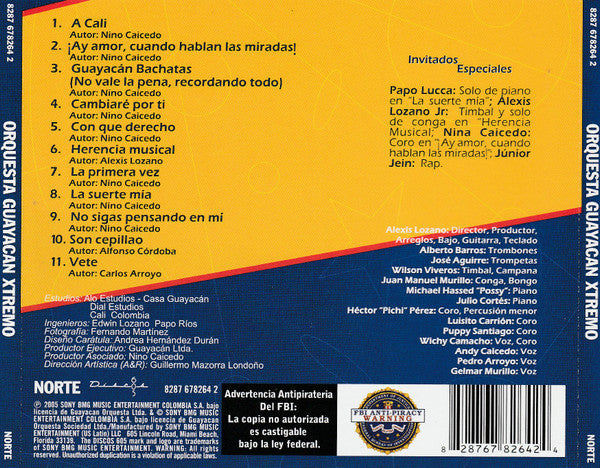 Guayacán Orquesta : Xtremo (CD, Album)