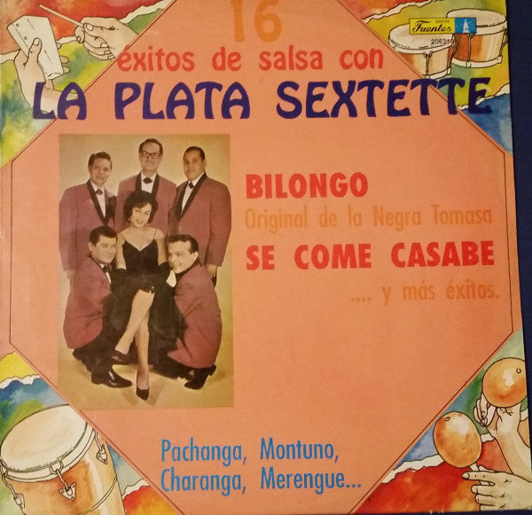 La Plata Sextette : 16 Exitos De Salsa Con La Plata Sextette (LP)