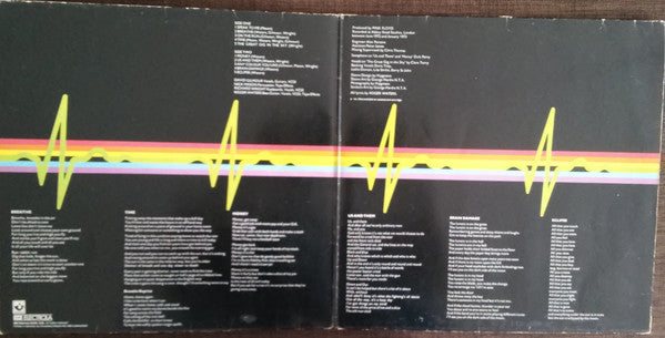 Pink Floyd : The Dark Side Of The Moon (LP, Album, Quad, Gat)