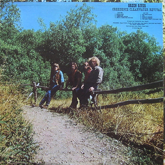 Creedence Clearwater Revival - Green River vinyl record, LP (Very Good (VG)) | Lulo Records
