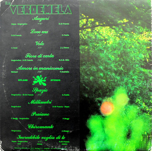 Peppino Di Capri : Verdemela (LP, Album, Gat)