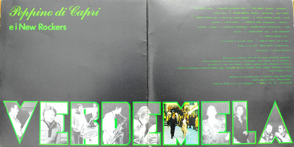 Peppino Di Capri : Verdemela (LP, Album, Gat)
