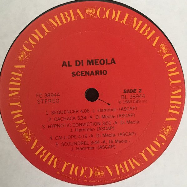 Al Di Meola : Scenario (LP, Album)