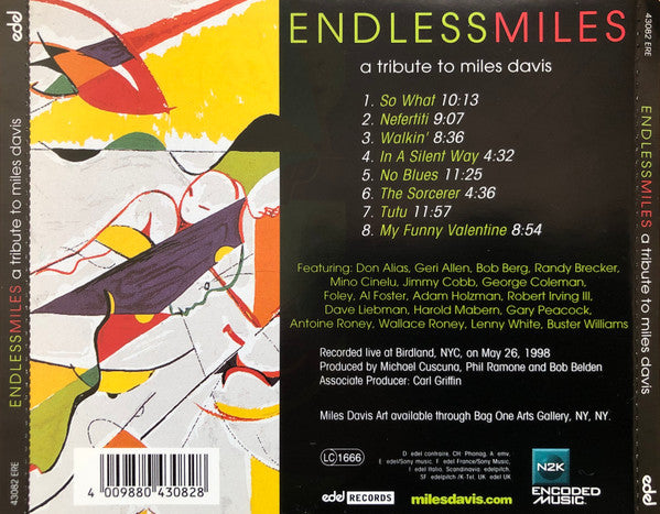 Various : Endless Miles: A Tribute To Miles Davis (CD, Album)