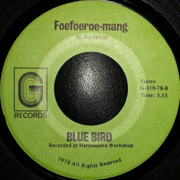 Blue Bird (3) : Sjorie / Foefoeroe Mang (7", Single)