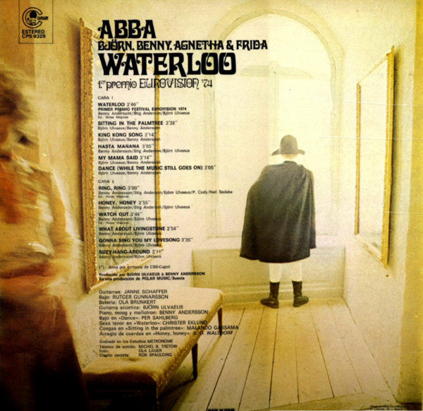 ABBA, Björn, Benny, Agnetha & Frida* : Waterloo (LP, Album, RE)