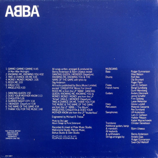 ABBA : Greatest Hits Vol. 2 (LP, Comp, Gat)